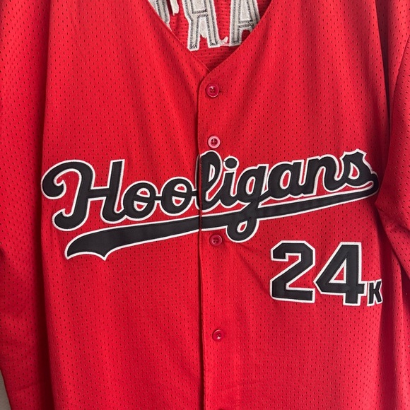 Bruno Mars Hooligans Mars 24K Baseball Jersey Vintage Size XXL - Picture 2 of 8